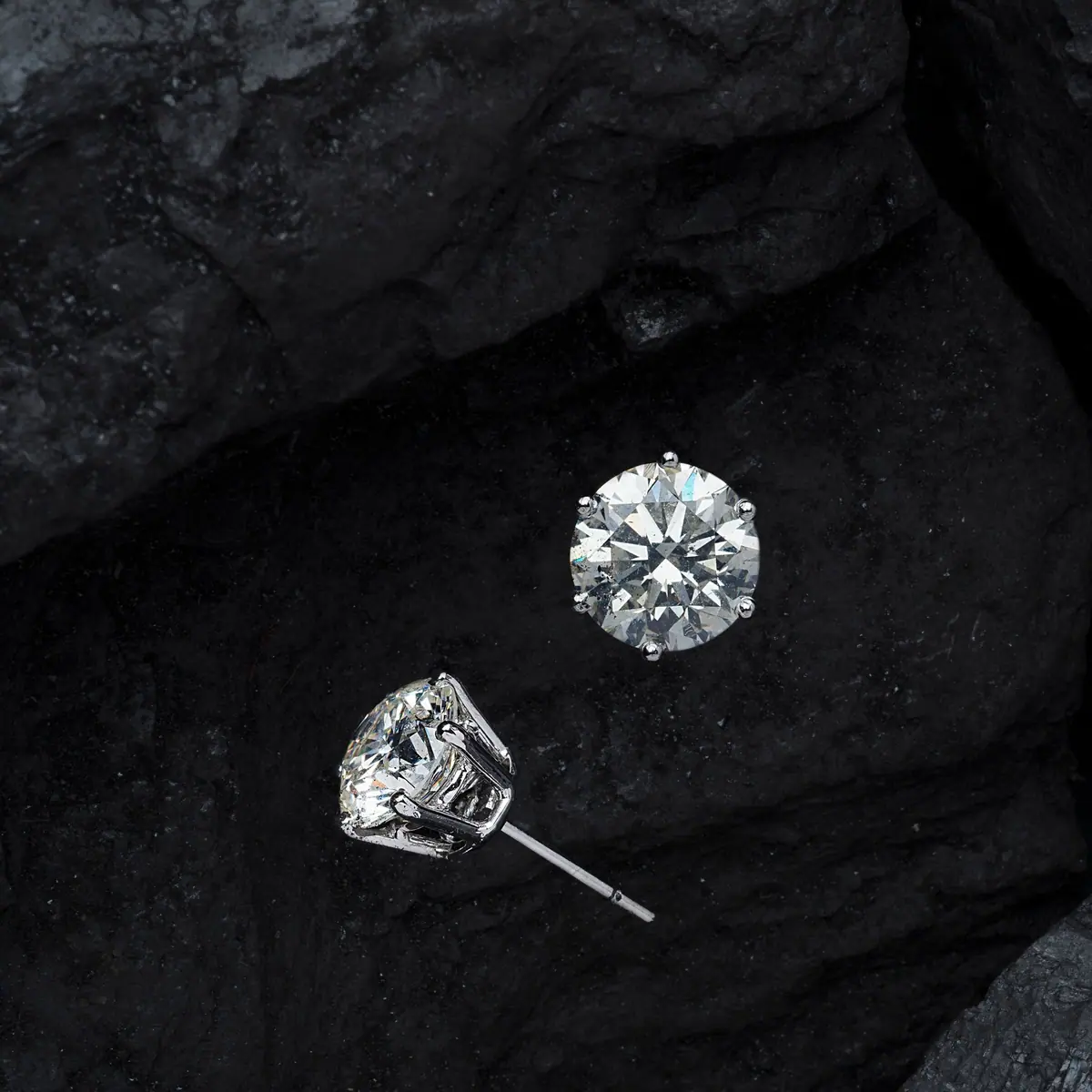 Mini Pırlanta Küpe 2×0,10 ct