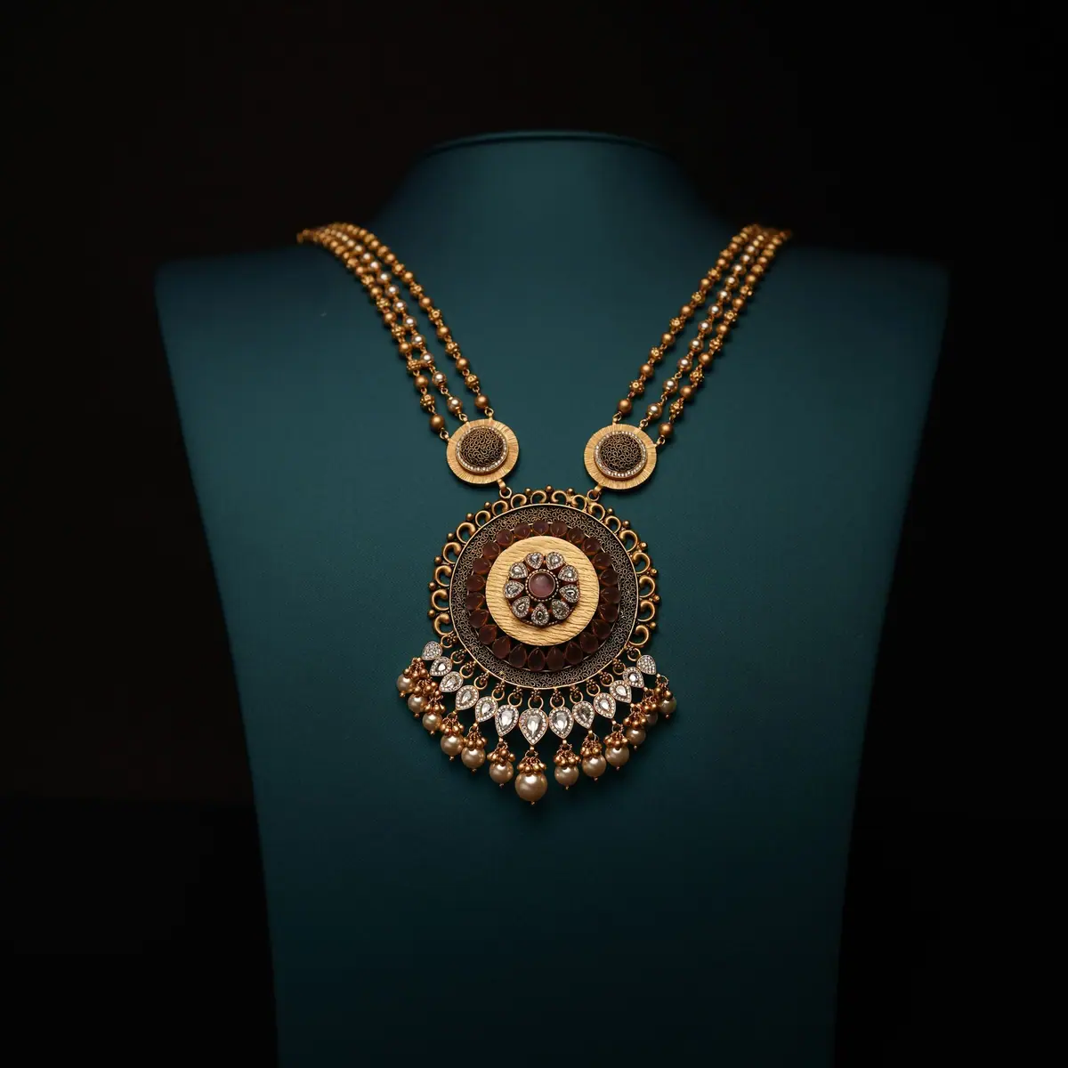 Taşlı Gece Gerdanlığı
